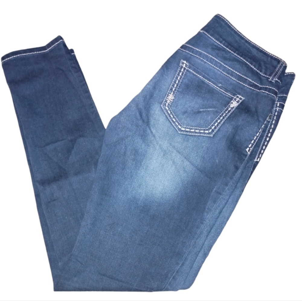 Maurice's Blue Jeggings Size M-L